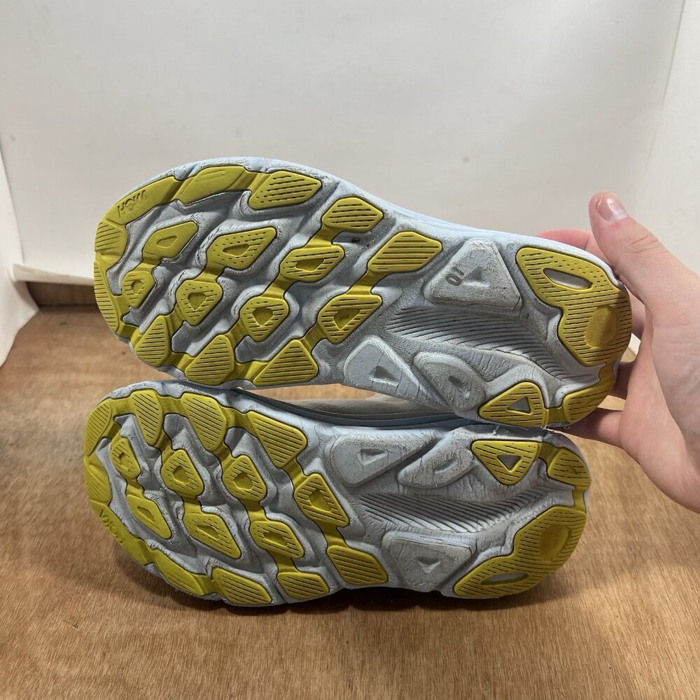 Hoka One One Clifton 9 Women's Size 8 B(Medium) Running Shoes White - Picture 7 of 9